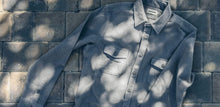 Load image into Gallery viewer, The Utility Shirt in Charcoal Jacquard