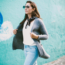 Load image into Gallery viewer, The Frida Cardigan in Charcoal
