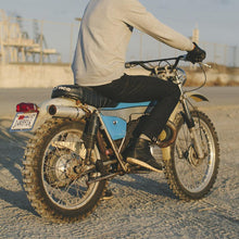 Load image into Gallery viewer, The Slim Jean in Shuttle Loomed Italian Selvage Black Denim
