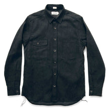Load image into Gallery viewer, The Utility Shirt in Yoshiwa Black Selvage
