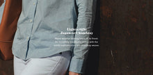 Load image into Gallery viewer, The Caroline in Light Blue Chambray
