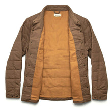 Load image into Gallery viewer, The Garrison Shirt Jacket in British Khaki Dry Wax
