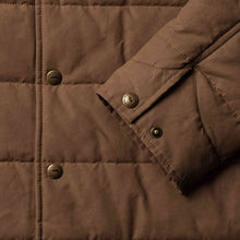 Load image into Gallery viewer, The Garrison Shirt Jacket in British Khaki Dry Wax
