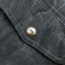 Load image into Gallery viewer, The Winslow Parka in Slate Wax Canvas
