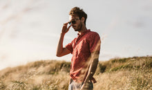 Load image into Gallery viewer, The Short Sleeve Bandit in Red Mini Floral
