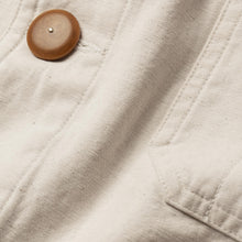 Load image into Gallery viewer, The Ojai Jacket in Natural Reverse Sateen
