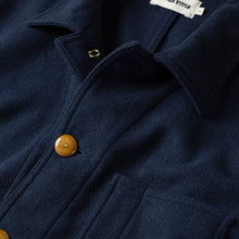 Load image into Gallery viewer, The Ojai Jacket in Navy Boiled Wool

