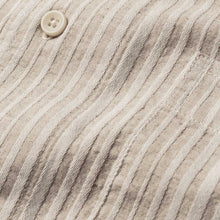 Load image into Gallery viewer, The Short Sleeve Hawthorne in Natural Stripe
