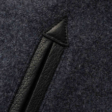 Load image into Gallery viewer, The Monterey Bomber in Navy Wool

