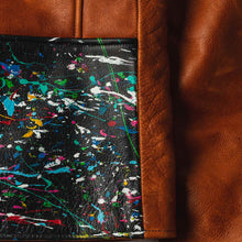 Load image into Gallery viewer, The Moto Jacket in Whiskey &amp; Cosmos
