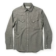 Load image into Gallery viewer, The Western Shirt in Olive Melange
