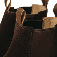 Load image into Gallery viewer, The Ranch Boot in Weatherproof Chocolate Suede
