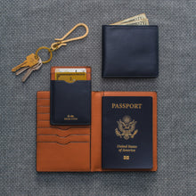 Load image into Gallery viewer, The Minimalist Wallet in Navy
