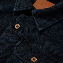 Load image into Gallery viewer, The Long Haul Jacket in Indigo Waffle
