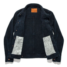 Load image into Gallery viewer, The Long Haul Jacket in Indigo Waffle
