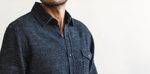 Load image into Gallery viewer, The Cash Shirt in Indigo Hemp
