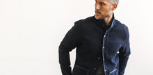 Load image into Gallery viewer, The Port Jacket in Indigo Sashiko
