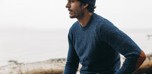 Load image into Gallery viewer, The Hardtack Sweater in Navy Donegal
