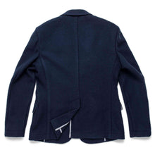 Load image into Gallery viewer, The Telegraph Jacket in Navy Boiled Wool
