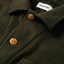 Load image into Gallery viewer, The Ojai Jacket in Olive Wool
