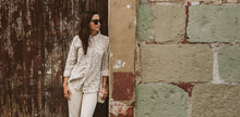 Load image into Gallery viewer, The Michelle Shirt in Maze Print
