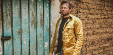 Load image into Gallery viewer, The Chore Jacket in Mustard Dry Wax Canvas
