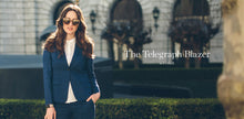 Load image into Gallery viewer, The Telegraph Blazer in Cobalt
