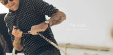 Load image into Gallery viewer, The Jack in Brushed Navy Plaid Flannel
