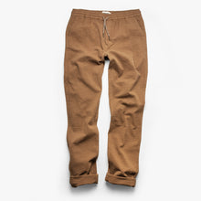 Load image into Gallery viewer, The Après Pant in British Khaki Seersucker
