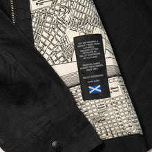 Load image into Gallery viewer, The Bomber Jacket in Black Dry Wax
