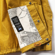 Load image into Gallery viewer, The Lombardi Jacket in Mustard Dry Wax
