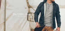 Load image into Gallery viewer, The Utility Shirt in Heavy Slub Denim
